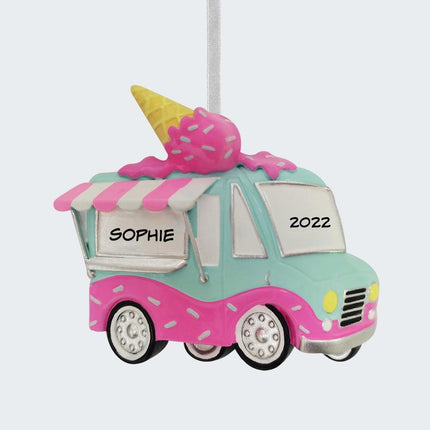 Ice Cream Truck Ornament created by ORNAMENT SHOP