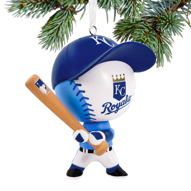 Bouncing Buddy Ornament - TEAM - Kansas City Royals created by HALLMARK and designed by Ornament Shop