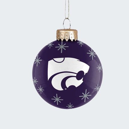 Kansas State 2022 Ball Ornament created by ORNAMENT SHOP