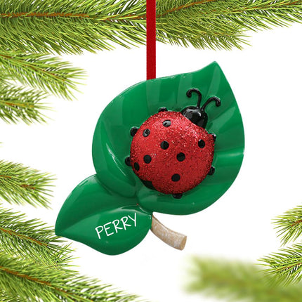 Ladybug Ornament created by RUDOLPH AND ME and designed by Ornament Shop