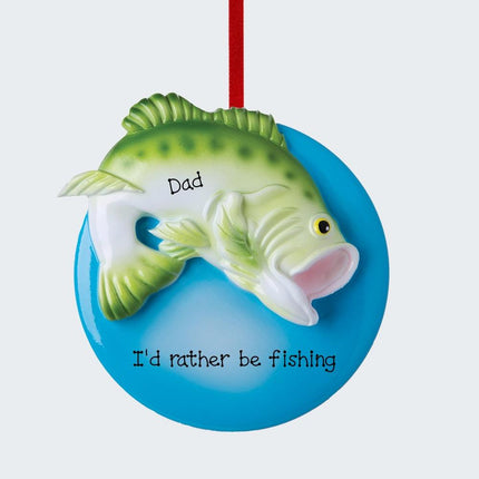 Largemouth Bass Ornament created by ORNAMENT SHOP