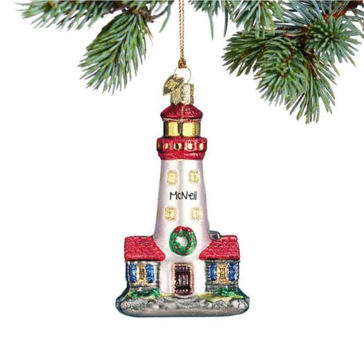 Lighthouse Ornament created by OLD WORLD CHRISTMAS and designed by Ornament Shop