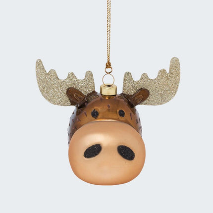 Little Moose Ornament created by KAT + ANNIE and designed by Ornament Shop
