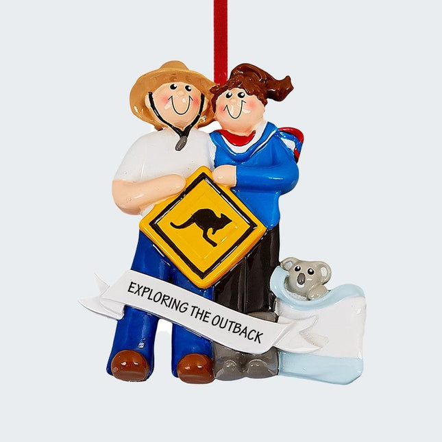 Love In Australia Ornament created by RUDOLPH AND ME and designed by Ornament Shop