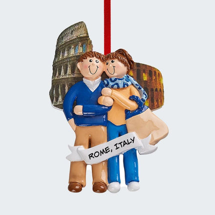 Love In Italy Ornament created by RUDOLPH AND ME and designed by Ornament Shop