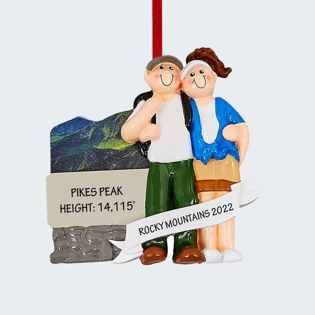 Love In The Mountains Ornament created by RUDOLPH AND ME and designed by Ornament Shop