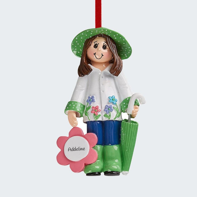 Loves Gardening Ornament created by RUDOLPH AND ME and designed by Ornament Shop