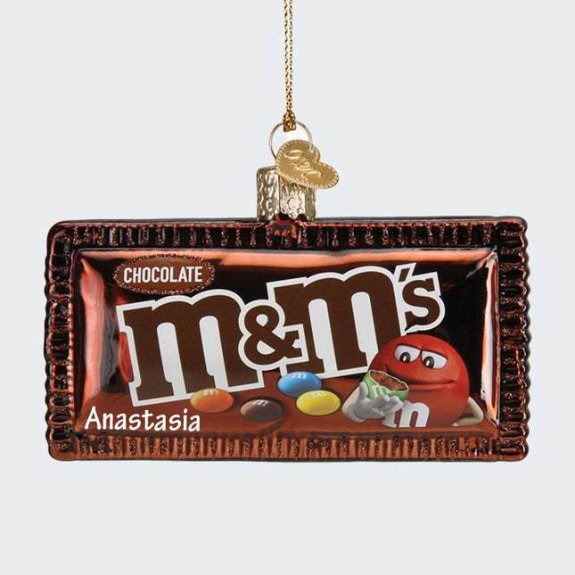M&Ms Ornament created by OLD WORLD CHRISTMAS and designed by Ornament Shop
