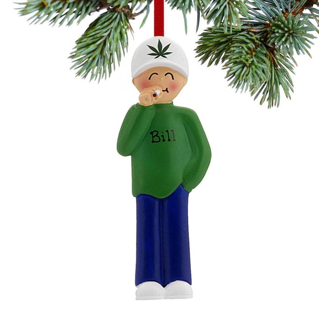 Marijuana Personalized Ornament created by ORNAMENT SHOP