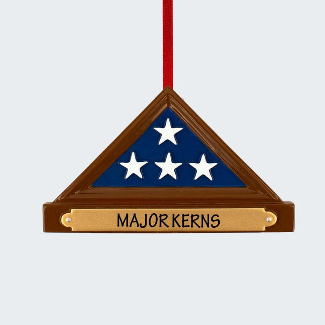 Memorial Flag Ornament created by RUDOLPH AND ME and designed by Ornament Shop