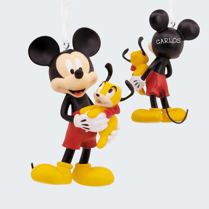 Mickey and Pluto Ornament created by HALLMARK and designed by Ornament Shop