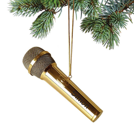 Microphone Ornament created by BROADWAY and designed by Ornament Shop