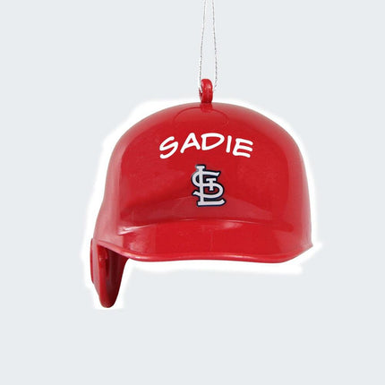 MLB St Louis Cardinals Batting Helmet Ornament created by ORNAMENT SHOP