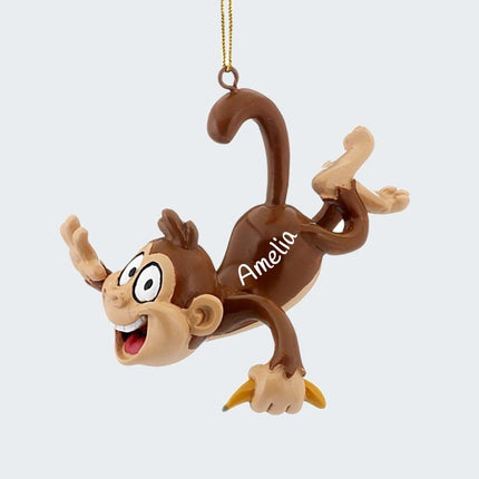 Monkey Business Ornament created by TREE BUDDEES and designed by Ornament Shop