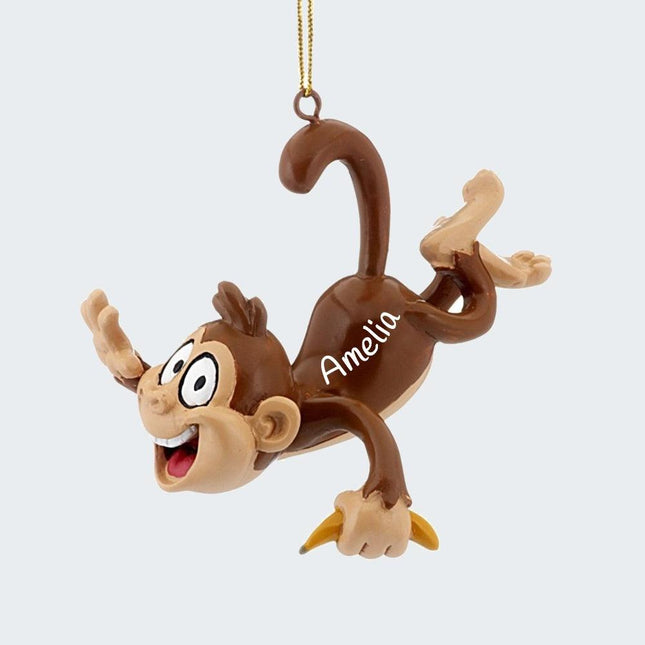 Monkey Business Ornament created by TREE BUDDEES and designed by Ornament Shop