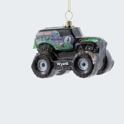 Monster Jam Grave Digger Monster Truck Ornament created by KURT ADLER and designed by Ornament Shop