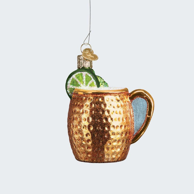 Moscow Mule Ornament created by OLD WORLD CHRISTMAS and designed by Ornament Shop