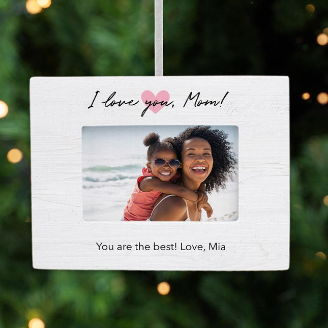 Mother's Day Personalized Photo Frame Ornament created by ORNAMENT SHOP