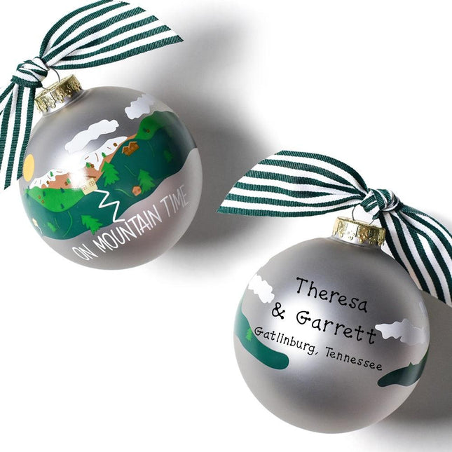 Mountain Time Ornament created by ORNAMENT SHOP