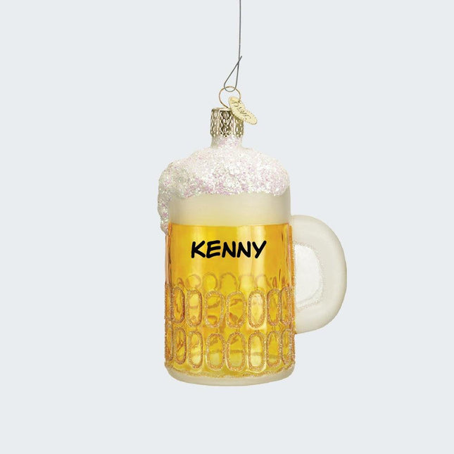 Mug of Beer Ornament created by OLD WORLD CHRISTMAS and designed by Ornament Shop