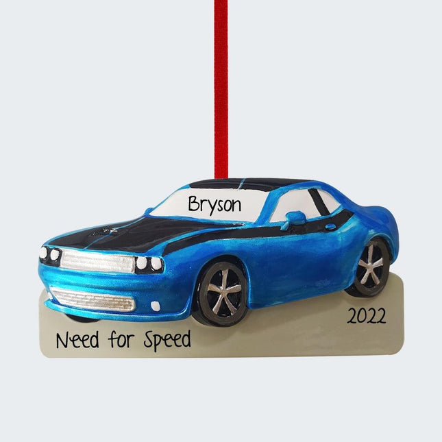 Muscle Car Ornament created by ORNAMENT SHOP