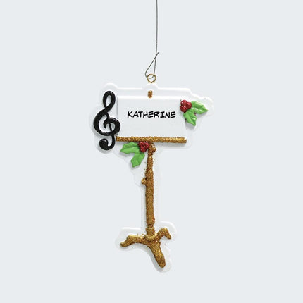 Music Stand Ornament created by RUDOLPH AND ME and designed by Ornament Shop