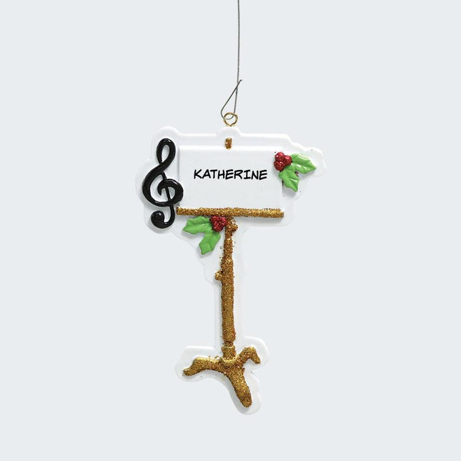 Music Stand Ornament created by RUDOLPH AND ME and designed by Ornament Shop