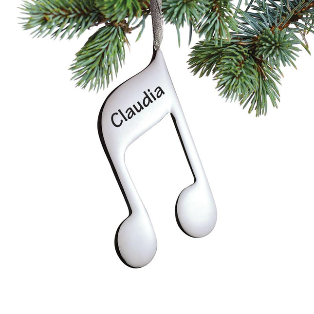 Musical 16th Note Ornament created by BROADWAY and designed by Ornament Shop