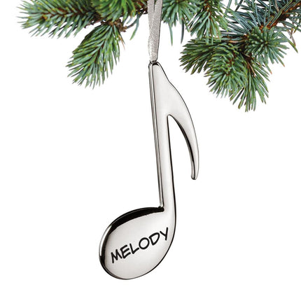 Musical Note Eighth Note Ornament created by BROADWAY and designed by Ornament Shop