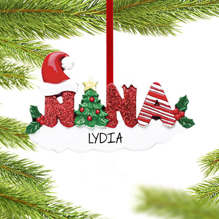 Nana Letters Ornament created by RUDOLPH AND ME and designed by Ornament Shop
