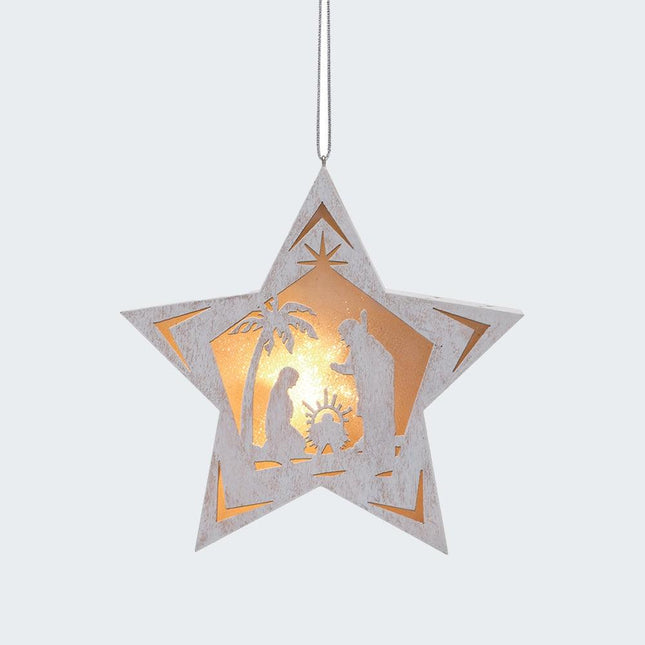 Nativity Christmas Ornament created by ORNAMENT SHOP