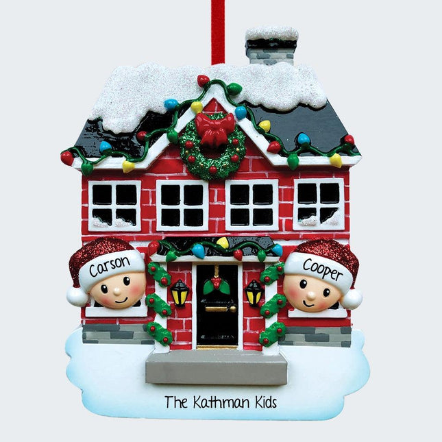 New House Couple Ornament created by ORNAMENT SHOP