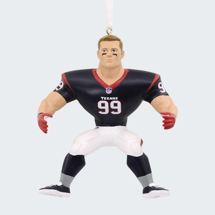 NFL Houston Texans JJ Watt Ornament created by HALLMARK and designed by Ornament Shop