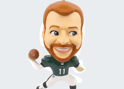 holiday hallmark nfl philadelphia eagles carson wentz christmas ornament – Christmas ornament, holiday tree decoration or gif