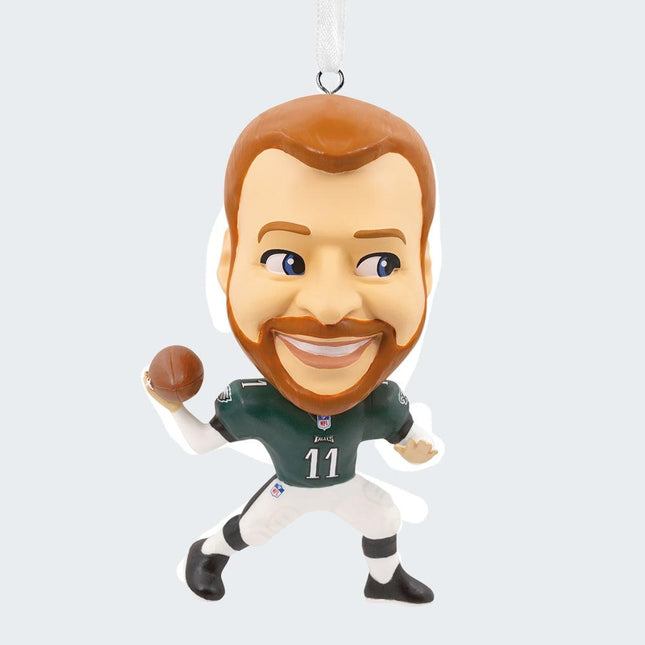 NFL Philadelphia Eagles Carson Wentz Ornament created by HALLMARK and designed by Ornament Shop