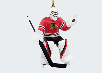 NHL Team Goalie Christmas Ornament