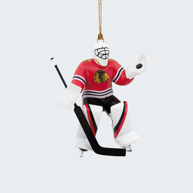 NHL Team Goalie Christmas Ornament