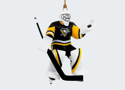 NHL Team Goalie Christmas Ornament