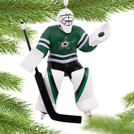 NHL Team Goalie Christmas Ornament