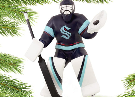 NHL Team Goalie Christmas Ornament