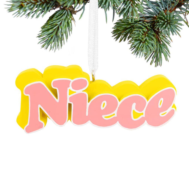Niece Ornament created by HALLMARK and designed by Ornament Shop