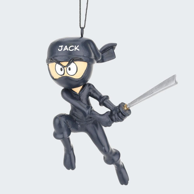 Ninja Ornament created by TREE BUDDEES and designed by Ornament Shop
