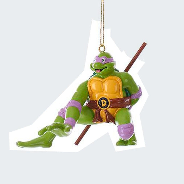 Ninja Turtle Licensed Christmas Ornament - Ninja Turtle - Donatello created by KURT ADLER and designed by Ornament Shop