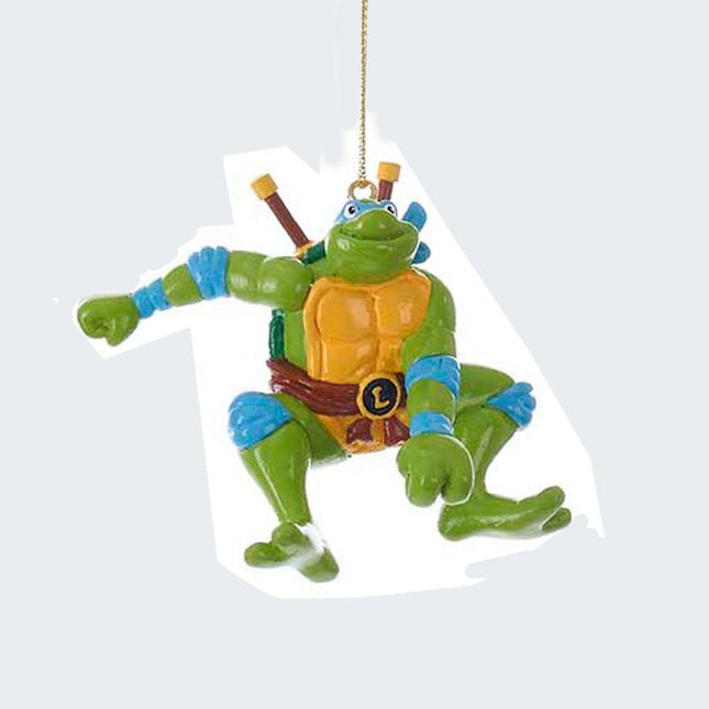 Ninja Turtle Licensed Christmas Ornament - Ninja Turtle - Leonardo created by KURT ADLER and designed by Ornament Shop