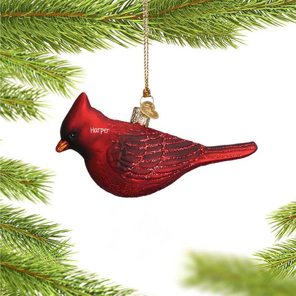 Northern Cardinal Ornament created by OLD WORLD CHRISTMAS and designed by Ornament Shop