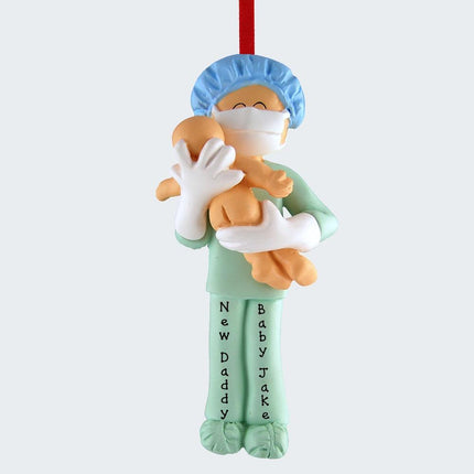 Obstetrician, New Father or Midwife Ornament created by ORNAMENT SHOP