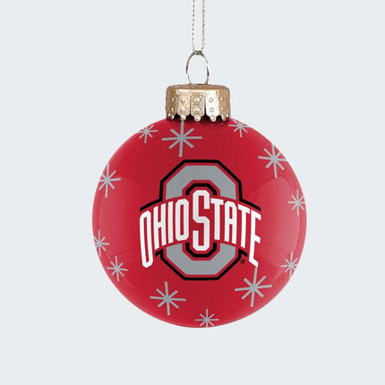 Ohio State 2022 Ball Ornament created by ORNAMENT SHOP