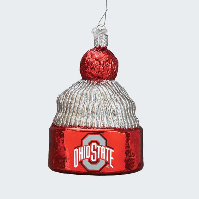 Ohio State University Beanie Ornament created by OLD WORLD CHRISTMAS and designed by Ornament Shop
