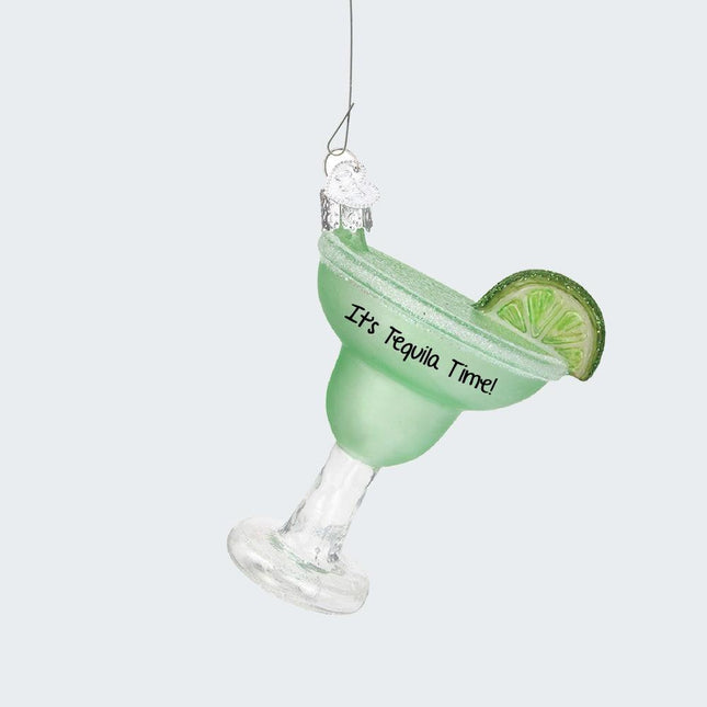 Original Margarita with Lime Ornament created by OLD WORLD CHRISTMAS and designed by Ornament Shop