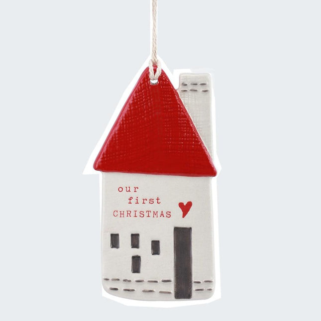 Our First Christmas House Ornament created by ORNAMENT SHOP